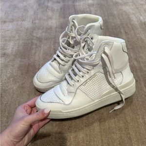 Saint Laurent White Sneakers